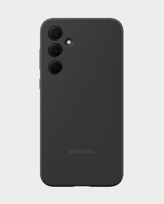 Samsung Galaxy A35 5G Silicone Case (Black) in Qatar