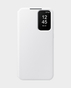 Samsung Galaxy A55 5G Smart View Wallet Case (White) in Qatar