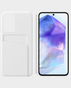 Samsung Galaxy A55 5G Smart View Wallet Case (White)
