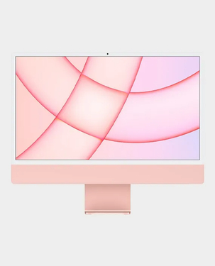 Apple iMac 24 inch  MQRU3  Apple M3 chip 8 core CPU 10 core GPU  8GB RAM  512GB SSD  24inch 4 5K Retina display  English Arabic Keyboard  macOS (Pink)