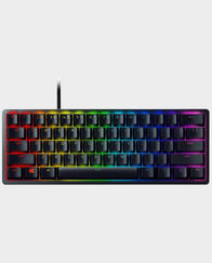 Razer Huntsman Mini 60 Gaming Keyboard Clicky Optical Switch Purple RZ03-03390100-R3M1 in Qatar