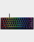 Razer Huntsman Mini 60 Gaming Keyboard Clicky Optical Switch Purple RZ03-03390100-R3M1 in Qatar