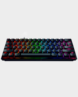 Razer Huntsman Mini 60 Gaming Keyboard Clicky Optical Switch Purple RZ03 03390100 R3M1(Black)