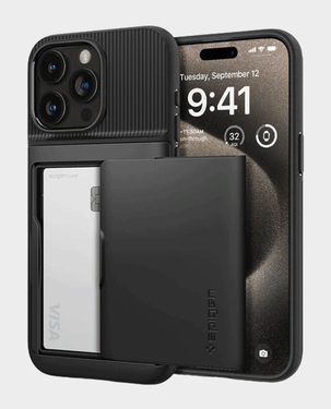 Spigen Apple Iphone 15 Pro Slim Armor  - CS Black