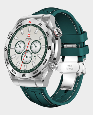 Swiss Military Dom 3 Smart Watch (Green)