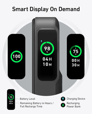 Custodia In Silicone FTRONGRT Per Anker MagGo Powerbank 10000mAh 15W – Protettiva, Antipolvere E Anticaduta, Compatibile 1:1, Colore Verde Menta