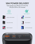Aukey Sprint Go PowerBank 20W 15000mAh with Pd 3.0  PB Y39 (Black)