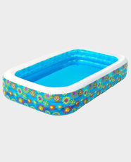 Bestway Happy Flora Kids Water Pool 1161 Liter Capacity (10 x 72 x 22 Inch) BES115TOY00092