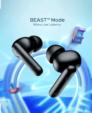 Boat Airdopes 141 True Wireless Earbuds  42 Hours Playback ENX Tech   IWP  IPX4 Water Resistance  Low Latency  Type  C Charging  BOAT 141 BLK (Bold Black)