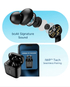 Boat Airdopes 141 True Wireless Earbuds  42 Hours Playback ENX Tech   IWP  IPX4 Water Resistance  Low Latency  Type  C Charging  BOAT 141 BLK (Bold Black)