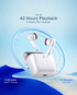Boat Airdopes 141 True Wireless Earbuds 42 Hours Playback ENX Tech  IWP  IPX4 Water Resistance  Low Latency  Type C Charging  BOAT 141 WHT (Pure White)