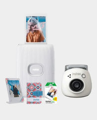 Fujifilm Instax Pal Camera with Bundle (Instax Square Link Photo Kit, Instax Mini Link 2) in Qatar