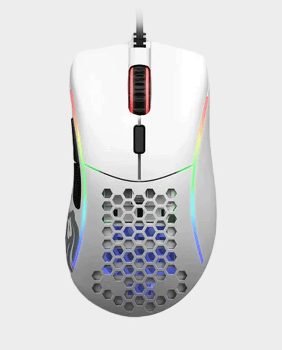 Glorious Model D Minus Wired Gaming Mouse GLO-MS-DM-MW-1418 - Matte White