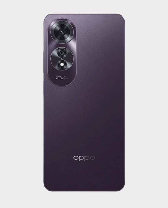 Buy Oppo A60 (8GB 256GB - Midnight Purple) In Qatar - AlaneesQatar.Qa