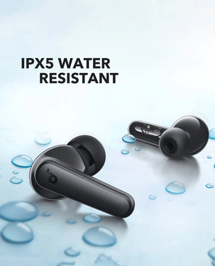 Anker SoundCore R50i True Wireless Earbuds  30 Hours Playtime  AI Enhanced Calls  IPX5 Water Resistant  Type C  A3949H32 (Blue)