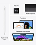 Apple iPad Air 11 inch M2 chip WiFi  Cellular 256GB MUXJ3AB A (Blue)