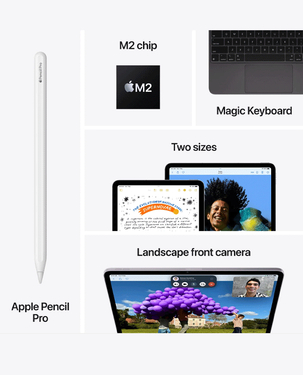 Apple iPad Air 13 inch M2 chip WiFi 128GB MV2C3AB A (Purple)