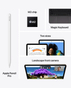 Apple iPad Air 13 inch M2 chip WiFi  Cellular 128GB MV6T3AB A (Starlight)