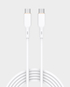 Aukey USB-C to USB-C Silicone Cable 100W 1m (CB-SCC101-WH - White) in Qatar