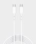 Aukey USB-C to USB-C Silicone Cable 100W 1m (CB-SCC101-WH - White) in Qatar