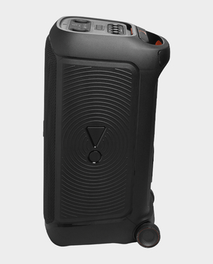 JBL Party Box Stage 320 18 Hours of Play Time IPX4 Splashproof AI Sound Boost Lightshow (Black)