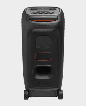 JBL Party Box Stage 320 18 Hours of Play Time IPX4 Splashproof AI Sound Boost Lightshow (Black)