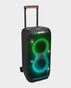 JBL Party Box Stage 320 18 Hours of Play Time IPX4 Splashproof AI Sound Boost Lightshow (Black)