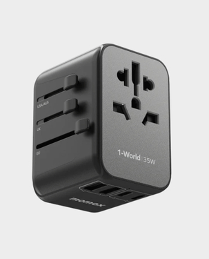 Momax 1-World Travel Charger PD Fast Charging in Qatar