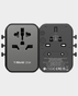 Momax 1 World Travel Charger  PD Fast Charging  35W  3 USB C ports and 2 USB A ports  (Black)