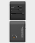 Momax 1 World Travel Charger  PD Fast Charging  35W  3 USB C ports and 2 USB A ports  (Black)