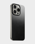 Nomad Magnetic Leather Back Case For Apple iPhone 15 Pro  MagSafe and wireless charging compatible  Horween leather  NM0160985 (Black)