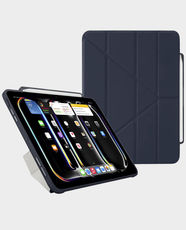 Pipetto Origami No 3 iPad Pro 11 2024 (Apple Pencil Compatibility Tablet Case - Dark Blue) in Qatar