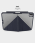 Pipetto Origami No 3 iPad Pro 11 2024  Premium Vegan PU  5 in 1 Stand Positions  Shock Absorption  Apple Pencil Compatibility Tablet Case  P053 113 AF (Dark Blue)