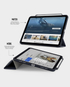 Pipetto Origami No 3 iPad Pro 13 2024  Premium Vegan PU  5 in 1 Stand Positions  Shock Absorption  Apple Pencil Compatibility Tablet Case  P053 113 AG (Dark Blue)