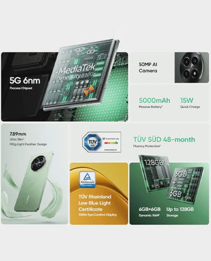 Buy Realme 12X 5G (8GB 256GB - Feather Green) in Qatar Buy Realme 12X 5G (8GB 256GB - Feather Green) in Qatar