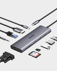 UGREEN 10-in-1 USB-C Multiport Docking Station CM498 Price in Qatar