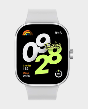 Xiaomi Redmi Watch 4 Smartwatch - (Silver Gray) in Qatar