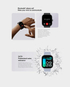 Xiaomi Redmi Watch 4 Smartwatch 1.97 Inch AMOLED display Up to 30 days Battery Life 5ATM Water Resistance TPU strap BHR7848GL (Silver Gray)