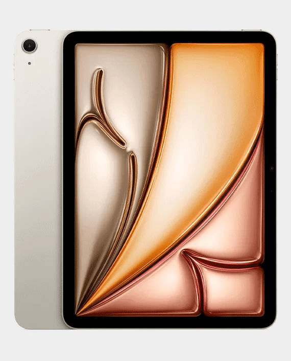 iPad Air 13 Inch M2 Chip (Wi Fi + Cellular, 1TB) MV763AB/A - Starlight in Qatar
