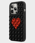 Casetify The Stick It Case for Apple iphone 15 Pro Max Re/CASETiFY Pellets Material Raised bezels Hands-free ease Drop Protection (Black)