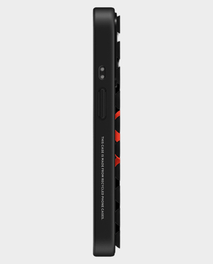 Casetify The Stick It Case for Apple iphone 15 Pro Max Re/CASETiFY Pellets Material Raised bezels Hands-free ease Drop Protection (Black)