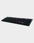 Logitech G915 TKL Tenkeyless Lightspeed Wireless Mechanical Gaming Keyboard GL Clicky Bluetooth Lightsync RGB G-Keys 920-00891 (Black)