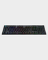 Logitech G915 TKL Tenkeyless Lightspeed Wireless Mechanical Gaming Keyboard GL Clicky Bluetooth Lightsync RGB G-Keys 920-00891 (Black)