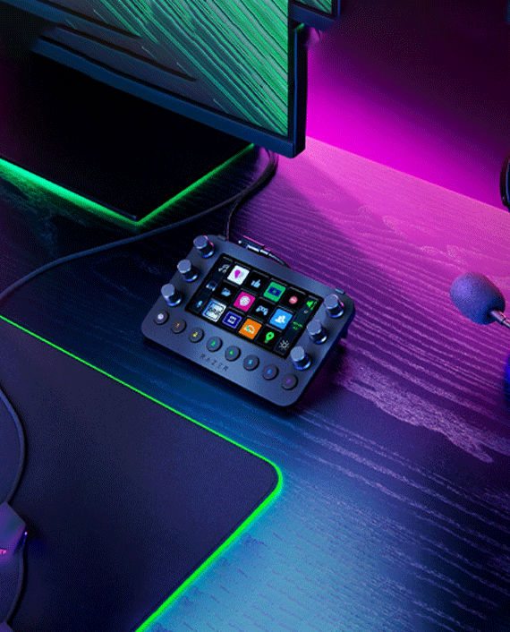 Buy Razer Stream Controller (12 LCD Touch Buttons) in Qatar ...