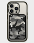 Casetify Snappy Cardholder Stand Magsafe Compatible  - Camo Over Black