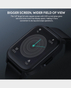AUKEY SmartWatch 1 S /1.4 Inch TFT Display/128MB Storage/64MB RAM/300 mAh Battery/IP68 Water Resistant/SW-1S-BK - Black