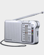 Panasonic Fm/Am 2 Radio with Digital Tuner RF-P150 D - Silver