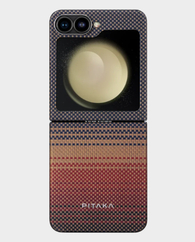 Pitaka Case 5 for Galaxy Z Flip 6 (Sunset) in Qatar