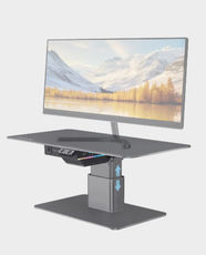 Promate Motorized Ergonomic Monitor & Laptop Stand with Built-In USB Hub in Qatar