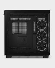 NZXT H9 Elite Mid Tower Computer Case ATX Tower / Tempered Glass / 3 x 120mm RGB Duo Fans, 1 x 120mm Quiet Airflow Fan / CM-H91EB-01 (Black) in Qatar